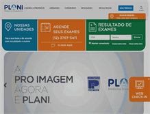 Tablet Screenshot of plani.com.br